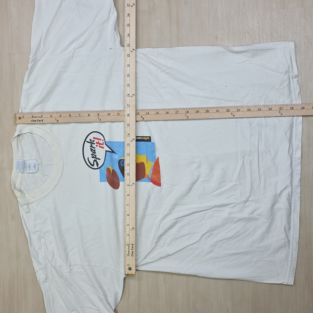 Vintage Sparknote Tech Computer Internet Shirt Size XL Distressed - Picture 9 of 12